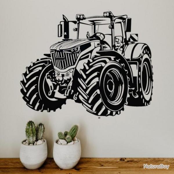 DECORATION MURALE (60cm) en FER. TRACTEUR FENDT VARIO