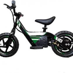 TOP ENCHERE : Vélo électrique 100W vert pour enfant + Batterie au lithium - Livraison gratuite