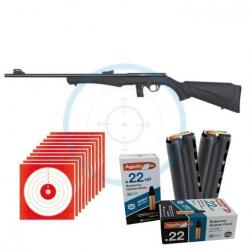 Pack Simple Carabine 22LR Rossi 8122 Synthétique