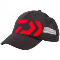 Casquettes et bonnet Daiwa Trucker noire logo rouge