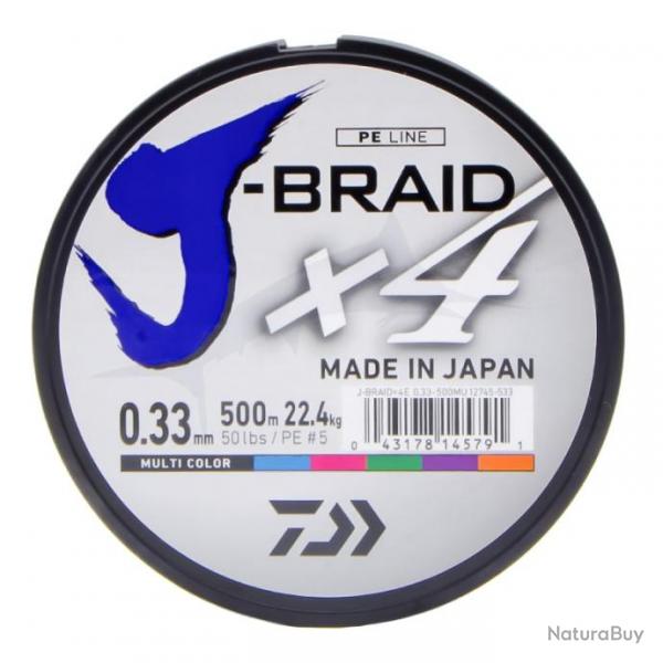 Daiwa Tresse J-Braid X4 50lb 500m