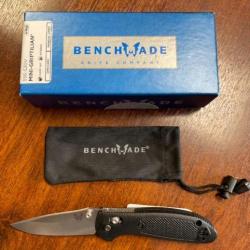 Couteau BENCHMADE Mini Griptilian - Lame 74mm - Manche GFN - Clip réversible