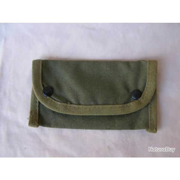 WW2 US PETITE POCHETTE AMRICAINE POUR KIT DE NETTOYAGE/ENTRETIEN FUSIL GARAND