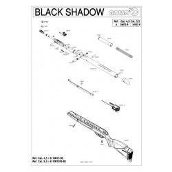 14500 - Gamo Goupille de Verrou Black Shadow