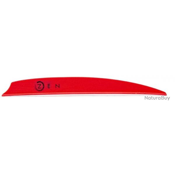 BOHNING - Plume ZEN 4" ROUGE NON