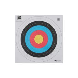 Blason World Archery pour tir à l'arc ou arbalète 40x40cm x1
