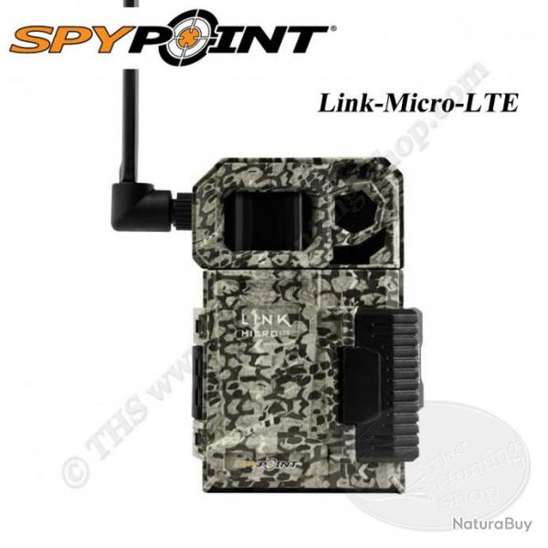 SPYPOINT Link Micro LTE Camra pige photo chasse et surveillance avec envoi photos et vidos en 4G