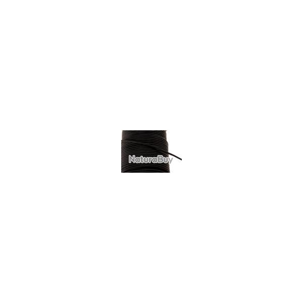 Paracord 275 noir (Clawgear) - au mtre -