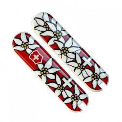 Plaquettes couteau suisse "Edelweiss" 58 mm [Victorinox]