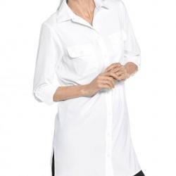 T shirt anti UV pour femme - Tunique Santorin - blanc XS Blanc