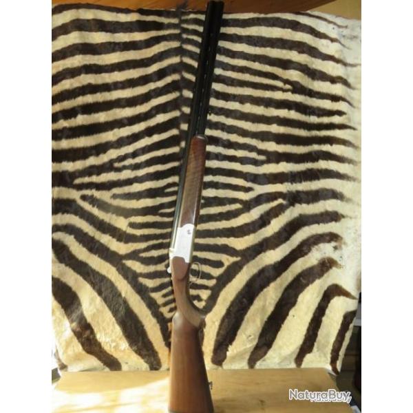 Fusil superpos YILDIZ cal.12/76 mono dtente, extracteurs, canon 71cm, p. acier, 5 chokes