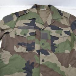 Chemise Armée Française manches courtes, chemisette taille 39/40