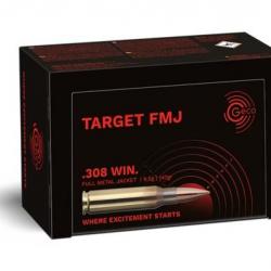 Munitions GECO Cal.308 win Target FMJ 9.5g 147gr PAR 50