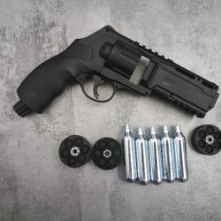 Revolver Umarex T4E HDR 11 Joules avec 3 barillet billes et CO2