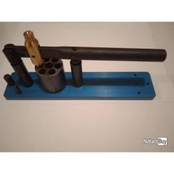 Presse barillet poudre noire socle traité bleu ou incolore calibre 36/44
