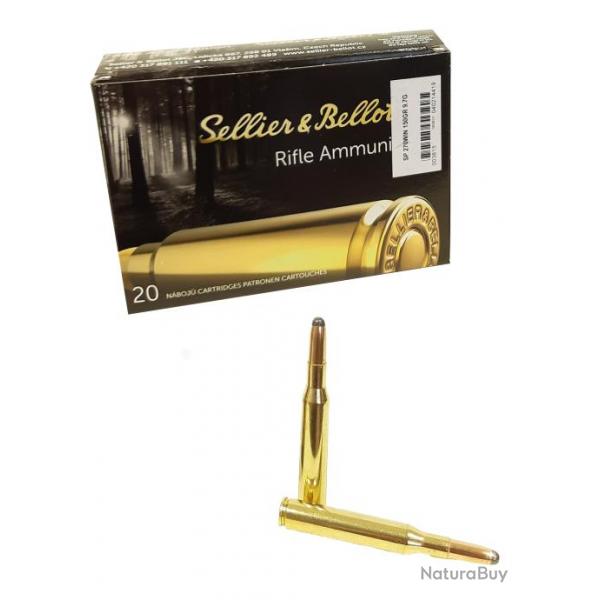 Balle Sellier & Bellot SP cal.270win 9.7g 150gr par 20