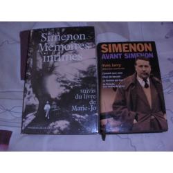SIMENON AVANT SIMENON +SIMENON MEMOIRES INTIMES
