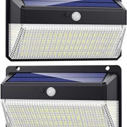 Lampe Solaire Extérieur 228 LED Détecteur de Mouvement éclairage Solaire Puissante étanche Sans Fil