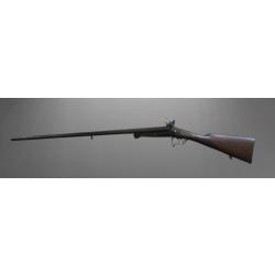 Fusil juxtaposé à broche de borgne droitier, cal 16