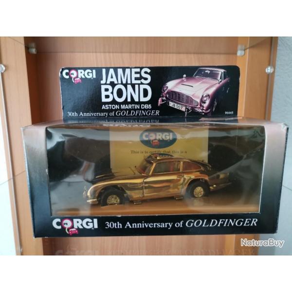 Corgi James Bond 007 Aston Martin DB5 or dition limite