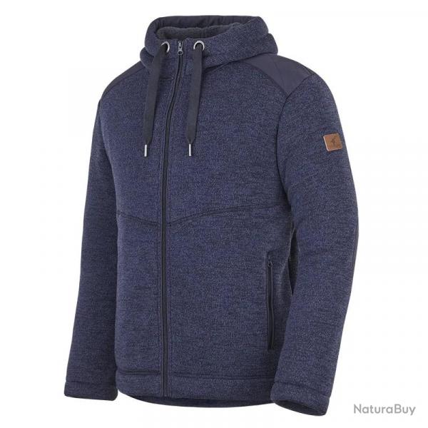 Sweat Zipp  Capuche Calmel Hoodie Stagunt Bleu
