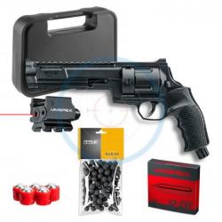 Pack complet Revolver T4E HDR68 cal. 68 16 joules - Umarex - Livraison Gratuite