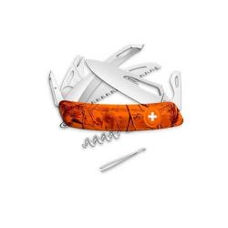 SZSH09ROR-Couteau suisse Swiza H09R Hunter avec scie couleur Orange