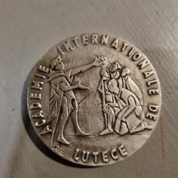 Médaille académie internationale de lutece