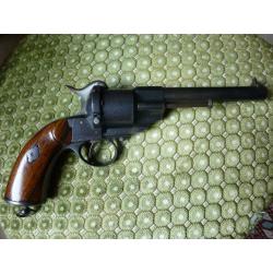 revolver LEFAUCHEUX modèle 1854 calibre 12 mm à broche