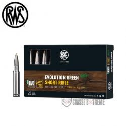 20 Munitions RWS Cal 308 Win 139gr Evo Green Short Rifle