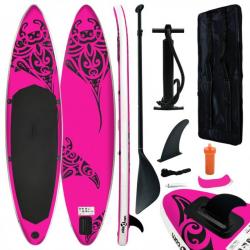 planche SUP gonflable 366x76x15 cm Rose 92751
