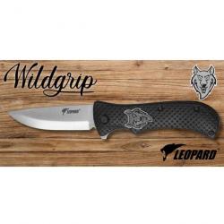 Couteau de poche Léopard Wildgrip 12 cm Loup