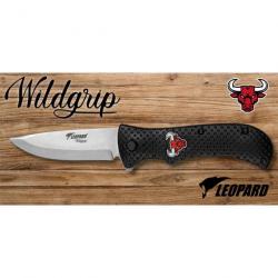 Couteau de poche Léopard Wildgrip 12 cm Taureau