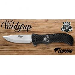 Couteau de poche Léopard Wildgrip 12 cm Sanglier