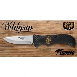 Couteau de poche Léopard Wildgrip 12 cm Castor