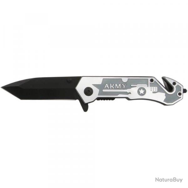 Couteau de scurit - Army Gris