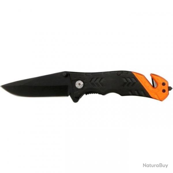 Couteau de scurit - Army Noir et orange