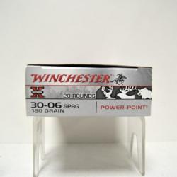 Munition Winchester power point 30-06 180gr x5