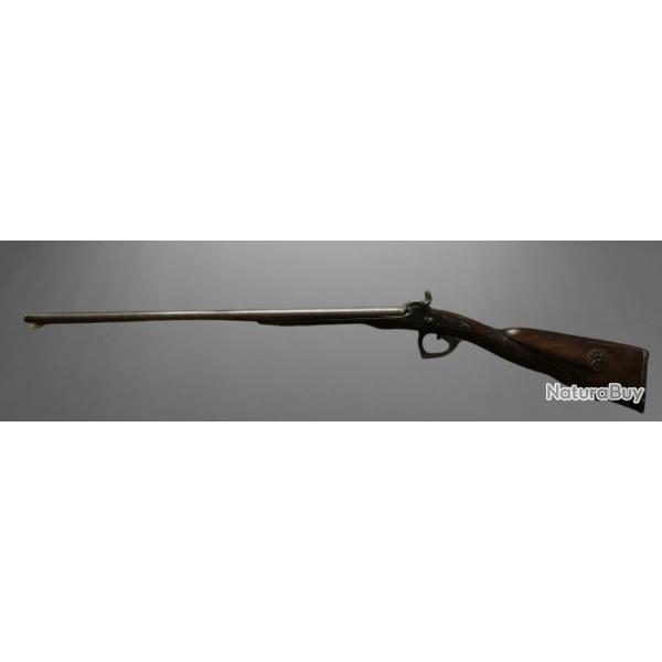 Fusil juxtapos  percussion, BESSER Saint-Etienne, cal 16