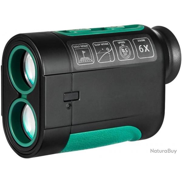 Tlmtre laser 800m de porte - 6x - Etanche - Mode scanner - Noir et vert - Livraison gratuite