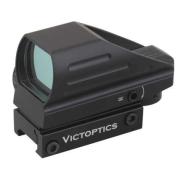Viseur Réflexe 558 + Loupe G33 X3 - Point Rouge/Verte - Montage Rapide - Étanche - Pour Airsoft, Tir