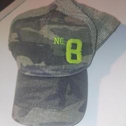 casquette camouflage centre Europe "N°8".