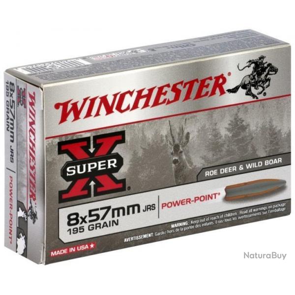 Winchester Power Point 8x57JRS 195gr 12.6g par 60