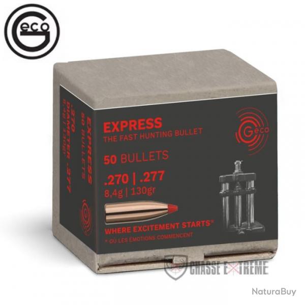 50 Ogives GECO Cal 270 Win 130gr Express