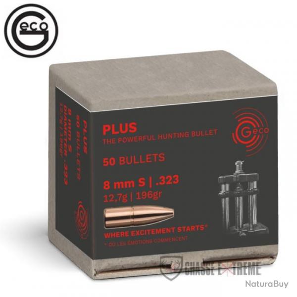 50 Ogives GECO Cal 8mm S 196Gr Plus