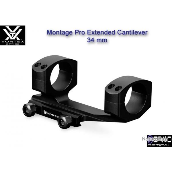 Montage Tactique VORTEX Pro Extended Cantilever - 34 mm