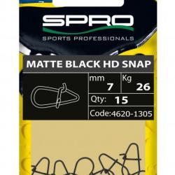 Matte Black Hd Snap Spro 6mm