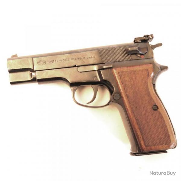 Pistolet Mauser DA calibre 9 para catgorie B