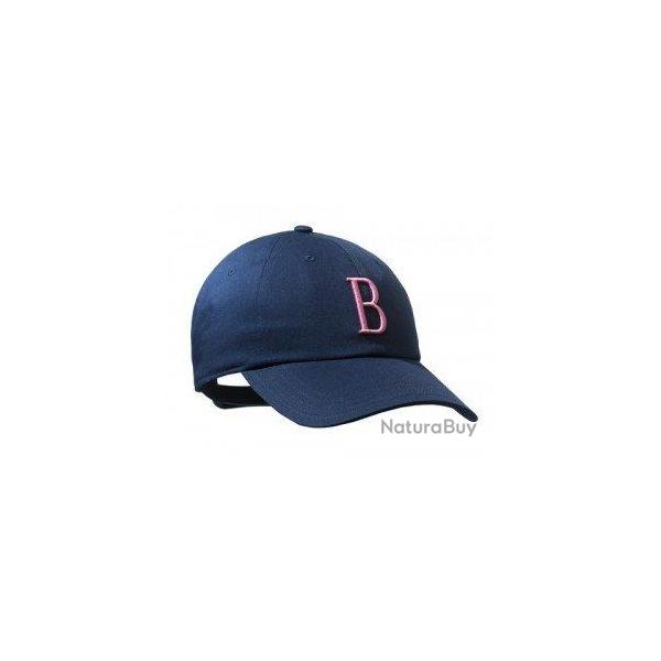 Casquette Big B Cap-Tan bleue et rose BERETTA