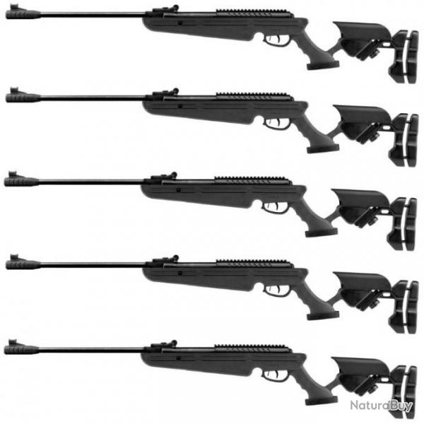 Lot de 5 carabines  plomb BO Manufacture Quantico 10J calibre 4.5mm